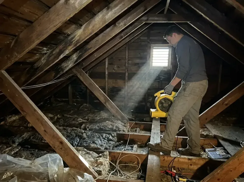 attic-water-damage-drying-proc-007 — frequently asked questions, Emergency Water Extraction & 24/7 Flood Response in Pumpkin…
